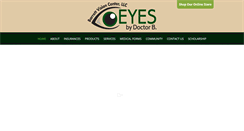 Desktop Screenshot of eyesbydrb.com